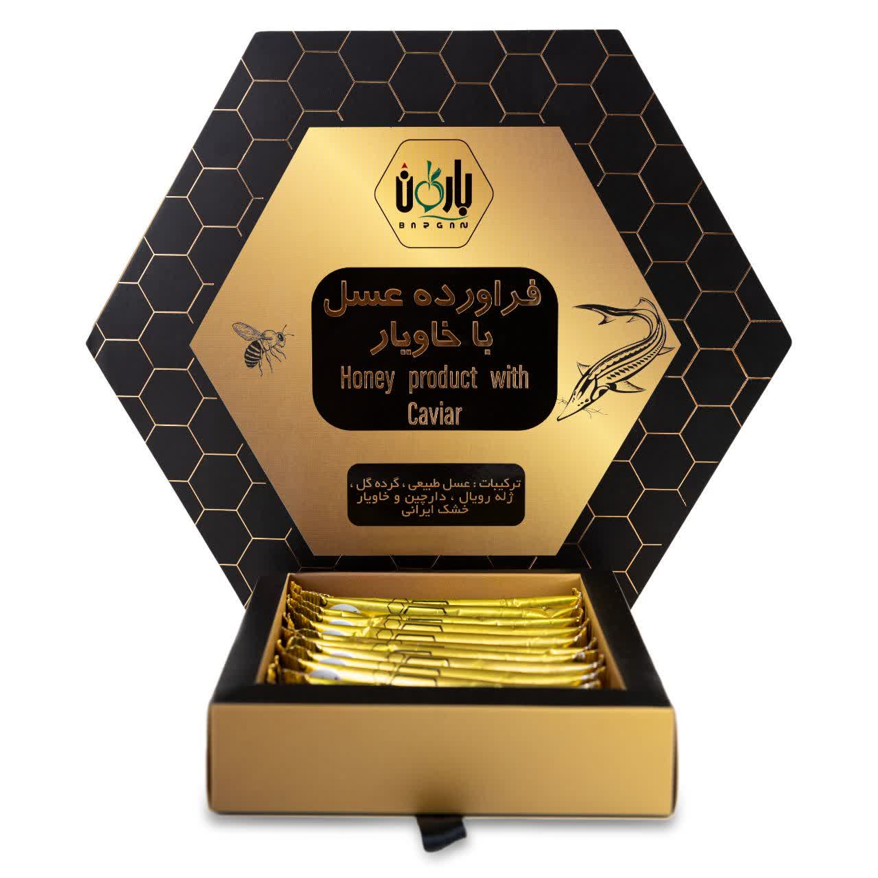 مکمل عسل با خاویار